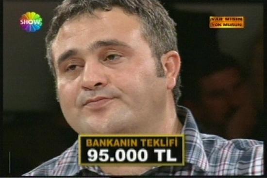 Sonunda beklenen oldu... Show TVde Acun Ilıcalının sunduğu Var mısın yok musun yarışmasında bir yarışmacı 128 milyarı reddedek kutuya gitti ve 500 milyarı kazandı.