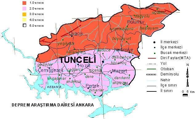 Türkiye'nin tüm illerinde fay hatları bulunuyor ve hemen hemen her il deprem riski ile karşı karşıya. İşte Türkiye'nin il il deprem haritası;