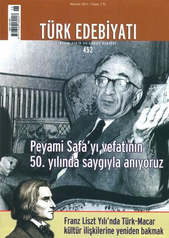 <b>Türk Edebiyatı</b><br><br>

Dergi vefatının 50. yılı dolayısıyla Peyami Safa’yı ele alıyor. Beşir Ayvazoğlu’nun genel yayın yönetmenliğinde okurla buluşan Türk Edebiyatı dergisi Haziran sayısında vefatının 50. yılı dolayısıyla Peyami Safa’yı ele alıyor. Prof. Dr. Mehmet Tekin’in romancılığını anlattığı yazarın 1929 yılında, yeni edebiyatçı neslinin sözcüsü olarak eski nesle karşı verdiği mücadeleyi ve Yakup Kadri’yle kavgasını da Beşir Ayvazoğlu kaleme almış. Bu yazının içinde verilen gazete kupürü, “Edebiyat Mahkemelerinin Peyami Safa tarafından başlatıldığını gösteriyor. Hasan Öztürk’ün bir yazısı ve İlyas Dirin’in derlediği Peyami Safa karikatürleriyle devam eden dosyada Mehmet Tekin arşivinden bir “Safa Ailesi” fotoğrafı da dikkat çekiyor.<br><br>

Derginin ikinci dosyası 2011 ‘in “Franz Liszt Yılı” ilan edilmiş olması dolayısıyla Türk-Macar kültür ilişkilerine ayrılmış. Bu yılın başlarında Macaristan Cumhurbaşkanı Pal Schmitt, bir İspanyol gazetesine yaptığı açıklamada, Türkler tarafından yüz elli yıl idare edilmiş olmalarını bir şans olarak gördüğünü, bugünkü varlıklarını Türklere borçlu olduklarını söylemişti. Osmanlı hâkimiyeti sayesinde Avusturya boyunduruğundan kurtulan Macarlar, dil ve kültürlerini Budin paşalarınca sağlanan barış ve huzur ortamında hiçbir baskıya uğramadan yaşatmışlardı.<br><br>

Osmanlılar, Macarları Macaristan’dan çekildikten sonra da koruyup kolladılar. Macar halkı, 1848 yılında Avusturya’ya karşı başkaldırmış, başarısızlıkla sonuçlanan bu isyanın ardından başta liderleri Kossuth olmak üzere on altı bin kişi Tuna Nehri’ni aşarak Osmanlı Devleti’ne sığınmıştı. Avusturya ve Rusya’nın tehditlerine rağmen iade edilmeyen bu mültecilere, kendilerinin ve ailelerinin hayat ve şereflerinin teminat altında olduğu, istedikleri ülkeye gidebilecekleri, kalmak isteyenlerin de arzu ederlerse rütbe ve mesleklerine uygun görevlere tayin edilebilecekleri bildirilmiştir. Bunun üzerine, mülteci subaylardan bazıları Vidin’de Müslüman olmuş, Osmanlı ordusunun modernleşmesinde önemli görevler üstlendikleri gibi, kültür hayatımıza da ciddi katkılarda bulunmuştur.<br><br>

Macar asıllı büyük piyanist ve kompozitör Franz Liszt’in Osmanlı Devleti’nin başkentinde konserler vermek için duyduğu büyük arzunun arkasında, başta Kossuth olmak üzere çok sayıda Macar milliyetçisine kucak açan Sultan Abdülmecid’e duyduğu sempatinin bulunduğu söylenir. List ekolünden önemli müzisyenler de Osmanlı ve daha sonra Türkiye Cumhuriyeti’nin müzik hayatında önemli roller üstlenmişlerdir. M. Selim Gökçe, “Osmanlılar, Macarlar ve Franz Liszt” başlıklı yazısında, Osmanlı-Macar ilişkilerinin tarihinden kısaca söz ettikten soma Liszt’in İstanbul macerasını ve onun öğrencilerinin Türkiye’deki faaliyetlerini anlatıyor. Sadık Kutalmış, geçen asrın başlarında Budapeşte’de diplomat olarak görev yapan Ahmet Hikmet Müftüoğlu ve Enis Behiç Koryürek’in Türk-Macar kültür ilişkilerinin gelişmesi için yaptıkları çalışmalardan söz açıyor. Nazan Bekiroğlu ise Şair Nigâr Hanım’in Macarlarla ve Macar kültürüyle ilişkisini açığa çıkarıyor.<br><br>

Evliya Çelebi’nin Macaristan hakkında yazdıklarını Sadık Müfit Bilgi’nin kaleminden dergide okumak mümkün. Cem Yavuz, Osmanlı hâkimiyetinin Macar şiirine nasıl yansıdığını “Şiirin Altın Çağında Karşılaşmalar” başlıklı yazısında dikkatlere sunuyor.<br><br>

Dursun Ayan da Bela Bartök’un Cumhuriyet’in ilk yıllarında Türkiye’deki faaliyetlerini ele aldı. Halk türkülerinin derlenmesine katkıda bulunan Bartök, Macar tecrübesinden hareketle bu türkülerin “Çağdaş Türk Müziği” oluşturulurken nasıl kullanılması gerektiği konusunda fikirlerini de paylaşmıştı. Bahtiyar Aslan, Ignâc Künos’un Türk halk edebiyatı çalışmalarına göz attı. Bir de Macar yazar var Türk Edebiyatı’nda: Szilârd Szilâgyi… O da Künos’un çalışmalarını kendi açısından değerlendirdi.
Bu sayı hikâyeye yer veremeyen dergide İsmail Aykanat, Mehmet Aycı, Kalender Yıldız, Nadir Aşçı, Servet Gündoğdu, Rasim Demirtaş, M. Milat Özçelik ve Berat Demirci’nin şiirleri yer alıyor.