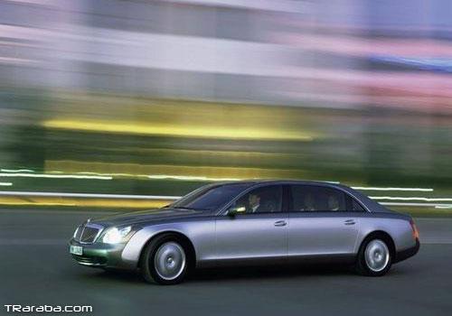 Maybach 62 – € 311.000  En yüksek hız: 250 km/s (elektronik sınırlandırma) İvme: 0-100 (5,5 saniyede) Güç: 550 HP Uzunluk: 6,2 m