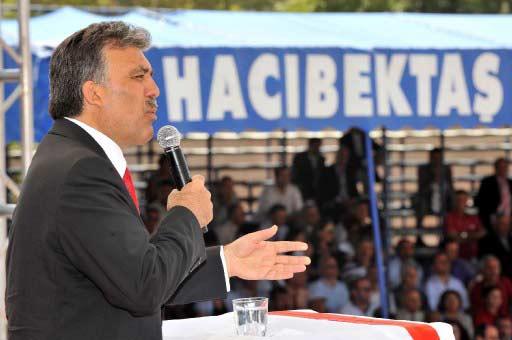 Cumhurbaşkanı Abdullah Gül, 45. Ulusa1, 19. Uluslararası Hacı Bektaş Veli Anma Törenleri Nevşehir
