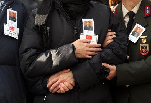 Ağrı'da çıkan çatışmada şehit olan Jandarma Binbaşı Süleyman Can, son yolculuğuna uğurlandı