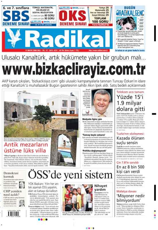 2008'in en iyi manşetleri
