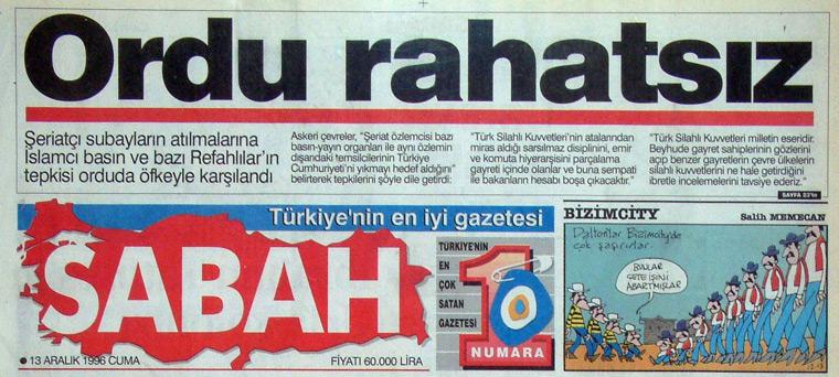 13 Aralık 1996 Sabah