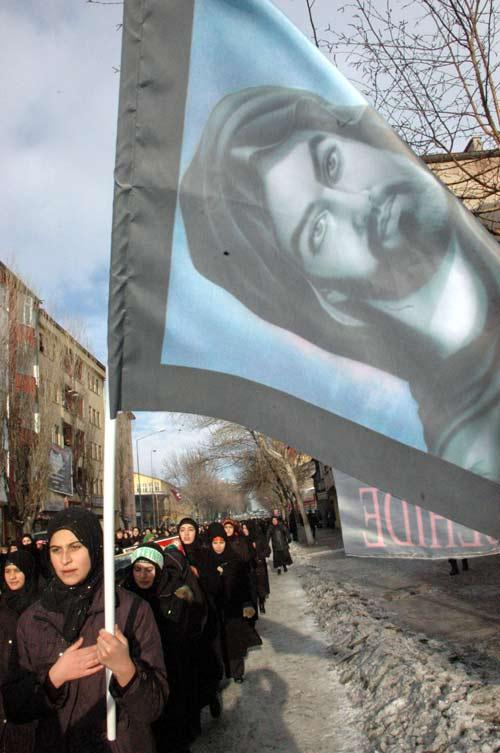 Kars'ta Kerbela şehitleri böyle anıldı