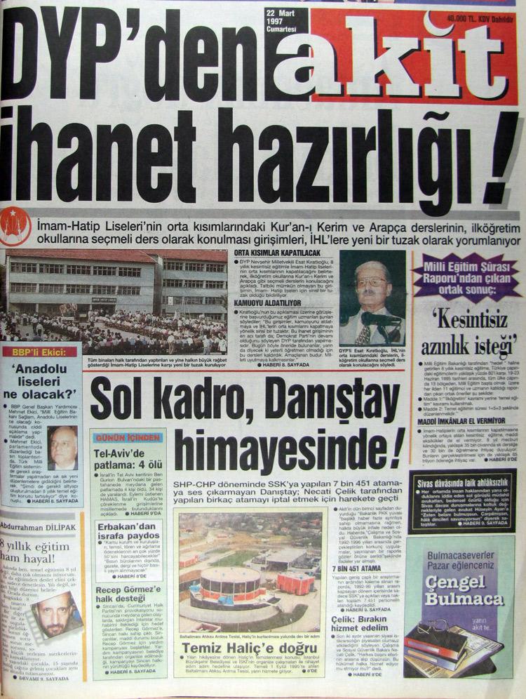 22 Mart 1997 Akit