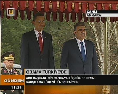 Obama'nın Çankaya Köşkü ziyareti