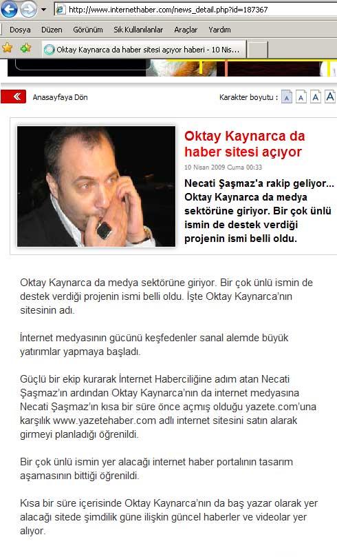 Yalan haberi yayınlayan siteler: İnternethaber