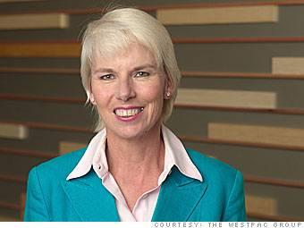 2. Gail Kelly, Avustralya
Westpac CEO'su.
54 yaşındaki Gail Kelly, Avustralyalı banka Westpac'in dünyanın en güvenilir 10 bankasından biri olmasında kilit rol oynadı.