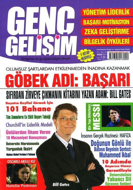 <p><strong>Genç Gelişim 68. Sayısında!</strong></p>
<p>Göbek Adı: Başarı<br />Sıfırdan Zirveye Çıkmanın Kitabını Yazan Adam: Bill Gates<br />Hayatın Keyfini Sürmek İçin 101 Bahane<br />Churcill’in Liderlik Modeli<br />Oscar’lı Akıllı Kız Natalie Portmen<br />Üniversitelinin Yabancı Dil Öğrenme Rehberi<br />İnsanın Gerçek Hazinesi: Hafıza<br />Bir Top Sihirbazı: Lionel Messi<br />Ünlülerden İlham Veren 10 Mezuniyet Konuşması<br />Üniversite Maratonunda Yorgunluk Hissi<br />Doğunun Gönlü ile Batının Beyninin Sentezi: Muhammed İkbal</p>