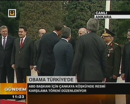 Obama'nın Çankaya Köşkü ziyareti