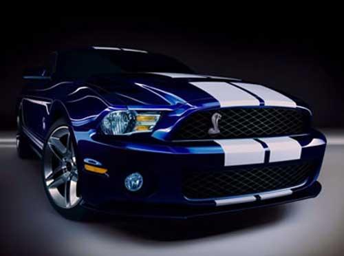 Ford 2010 model Mustang Shelby GT500