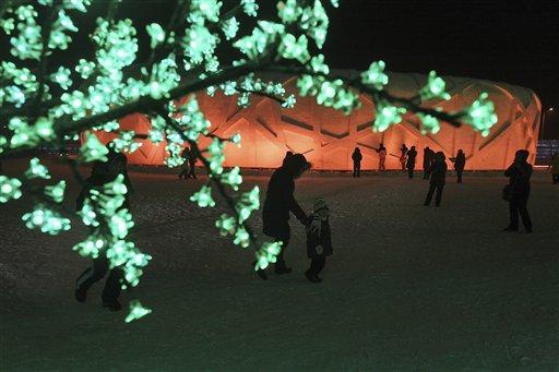 Çin buz festivali başladı