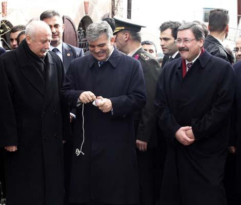 Cumhurbaşkanı Abdullah Gül topaç oynadı