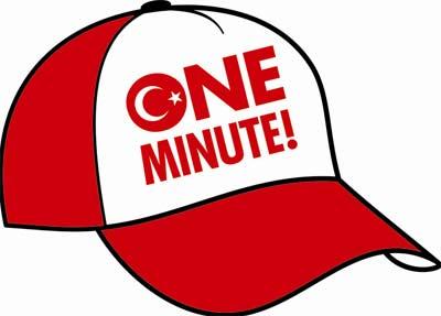 Girişimci bir iş adamı One Minute yazılı tişört ve şapka üretti. Üretilen giysiler mitinglerde büyük rağbet görünce, 'neden bu ilgili Gazze'ye yardıma dönüşmesin" dedi ve kampanya başlattı.