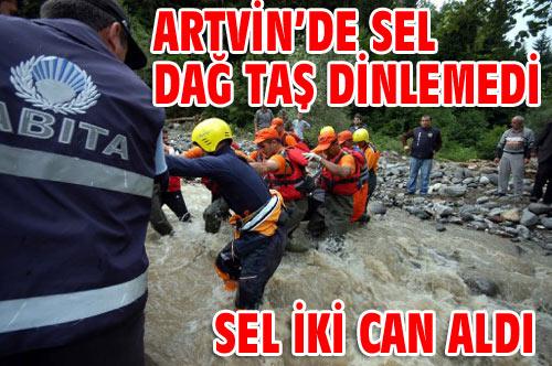 Artvin'de sel