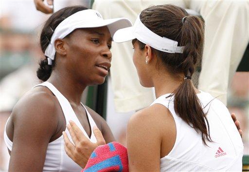 Wimbledon'da 4. turda Venus Williams ile karşılaşan Sırp raket, ikinci sette sakatlanınca mücadeleyi gözyaşları içinde terk etti