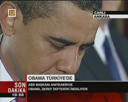 Obama'nın Anıtkabir ziyareti