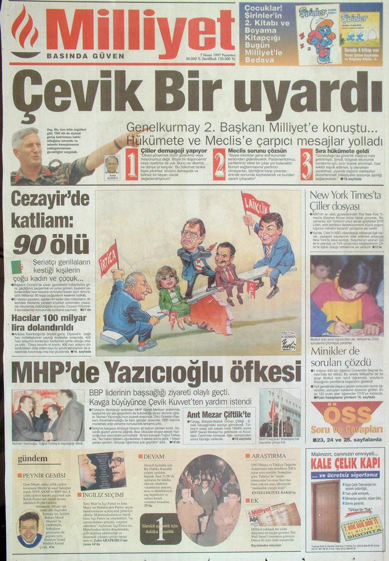 7 Nisan 1997 Milliyet