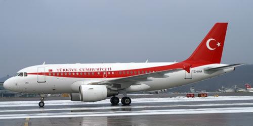 Cumhurbaşkanı Abdullah Gül - Başbakan Recep Tayyip Erdoğan... Airbus A 319