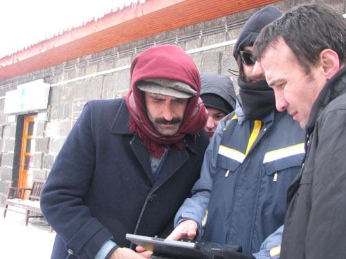 Güneşi gördüm setinden özel görüntüler...