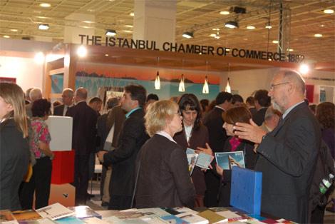 İstanbul Ticaret Odası'nın fuardaki standı en çok ilgi gören yerlerin başında yer aldı.