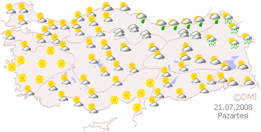 Hava durumu haritaları