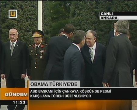 Obama'nın Çankaya Köşkü ziyareti