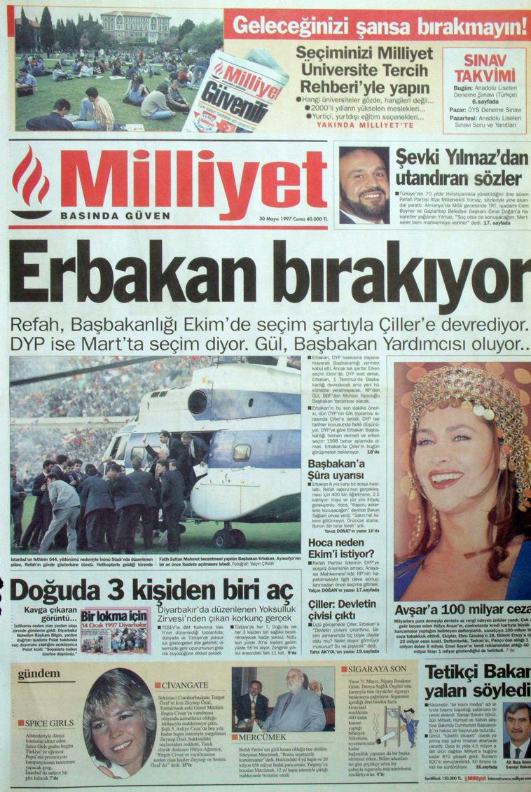 30 Mayıs 1997 Milliyet