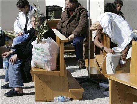 İtalya'dan Deprem Görüntüleri
