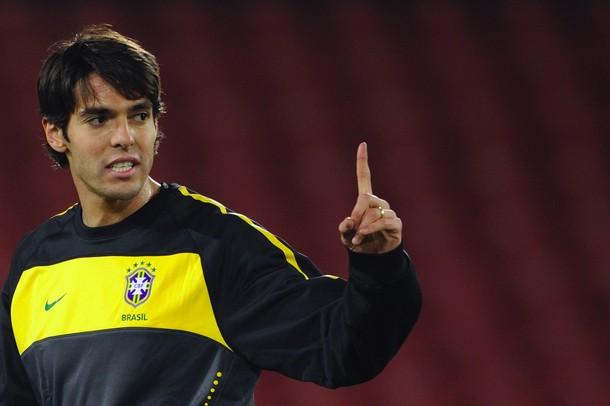Real Madrid'in Brezilyalı futbolcusu Kaka 4. (19,3 milyon avro)