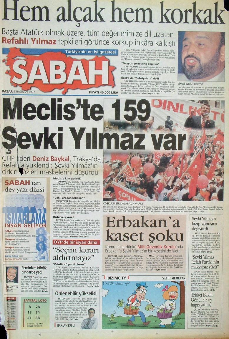 1 Haziran 1997 Sabah