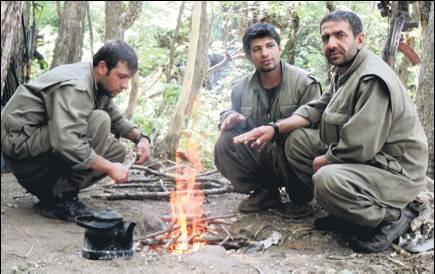 Terör örgütü PKK'nın Karadeniz grubunda yer alan bir teröristin teslim olmasıyla, bölgedeki eylem gruplarına ait fotoğraflar ortaya çıktı.