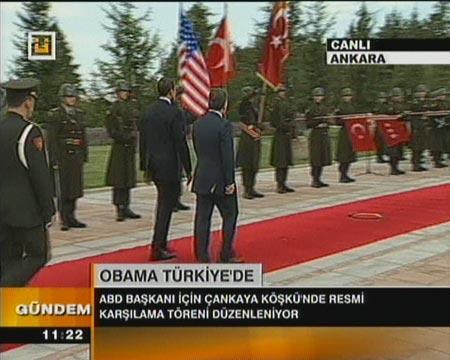 Obama'nın Çankaya Köşkü ziyareti