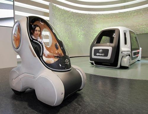Bu arabanın çağ dışı görüntüsünü uzay kapsülüne benzetiyorlar. Japon otomobil imalatçısı Suzuki Motor tarafından üretilmiştir.