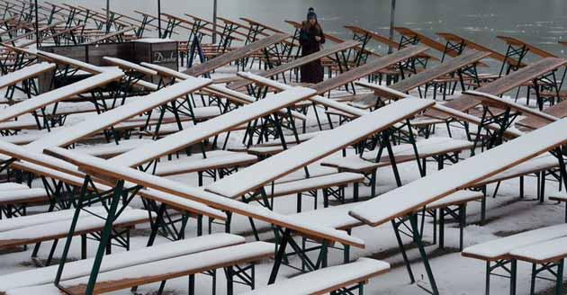 Almanya: Münich'teki İngiliz Bahçesi