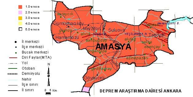 Türkiye'nin tüm illerinde fay hatları bulunuyor ve hemen hemen her il deprem riski ile karşı karşıya. İşte Türkiye'nin il il deprem haritası;