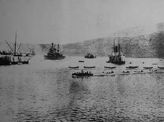 17. 15: Ocean Irresistiblea yaklaştı, ancak yedeğe alma şansı olmadığına karar verildi.