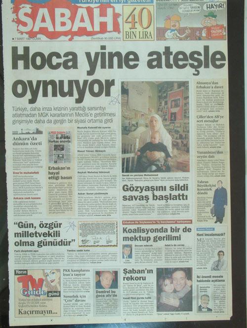 7 Mart 1997 Sabah