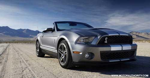 Ford 2010 model Mustang Shelby GT500