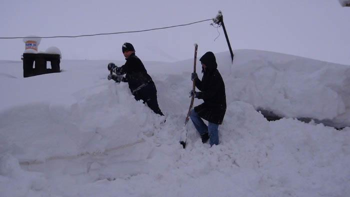 Bitlisli vatandaşlardan Alim Kaman, Meteoroloji Müdürlüğünün bu sene yağan kar kalınlığını 6 metre 40 santim olarak belirlediğini hatırlatarak, "Yerdeki kar miktarını ise şu an 2 metre 20 santim olarak belgelemiş durumda. Halimiz ne olacak biz de bilmiyoruz. Kar o kadar fazla ki atacak yer yok, her tarafta kardan dağlar oluştu. Bu kar ancak eriyerek bitecek, başka da çaresi yok. Başka yerlere taşımaya kalkarsanız buna da güç yetmez. Bitlis tamamen kardan ve buzdan şehre dönmüş durumda. Evler kardan, ağaçlar kardan. Biz de yağışsız, güneşli günleri beklemekten başka bir şey yapmıyoruz." ifadelerini kullanıyor.