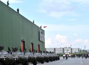 Başbakan Erdoğan, Sakarya'da Arifiye ilçesindeki OTOKAR Tesisi'nde düzenlenen, Savunma Sanayii Müsteşarlığı Milli Tank Projesi Sözleşmesi İmza Töreni