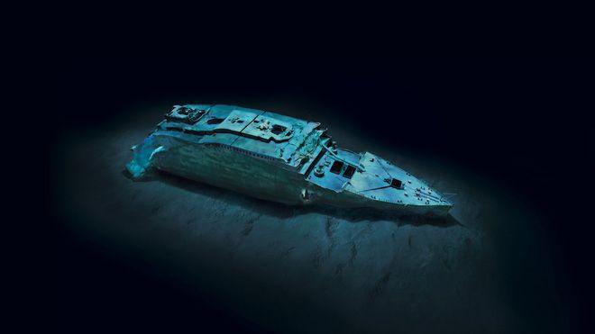 Modern dünyanın en trajik kazaları arasında gösterilen Titanic yolcu gemisinin batmasından 100 yıl sonra çekilen fotoğraflar ilk defa yayımlandı.