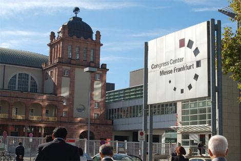 62'nci Frankfurt Kitap Fuarı Messe Fuar merkezinde yapılıyor.
