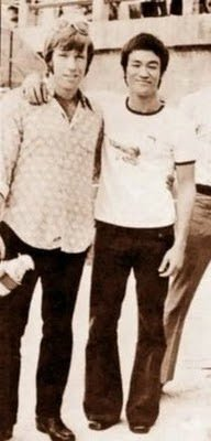 Chuck Norris ve Bruce Lee