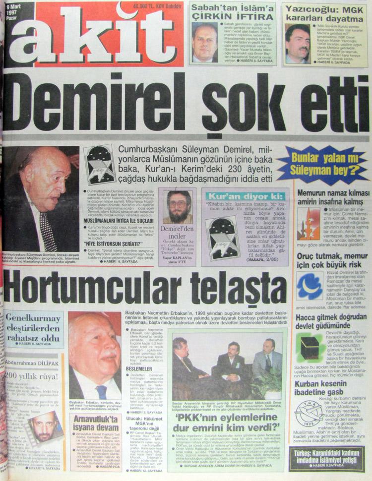 9 Mart 1997 Akit