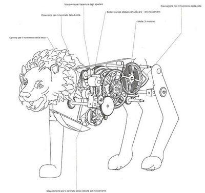 Rönesans'ın Floransalı mucit ve ressam dehası Leonardo da Vinci'nin Fransa Kralı I. François'yı eğlendirmek için yaptığı mekanik aslan, 500 yıl sonra yeniden yapılarak yürütüldü.