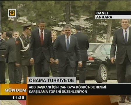 Obama'nın Çankaya Köşkü ziyareti