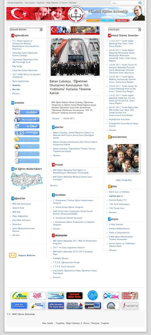 1- Milli Eğitim Bakanlığı www.meb.gov.tr 26