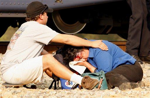 Tren kazası sonrası can pazarından 50 kare